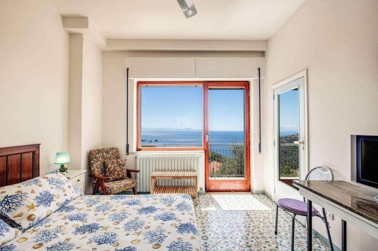 Geca'S House - Panoramic Sea View Studio Massa Lubrense Kültér fotó