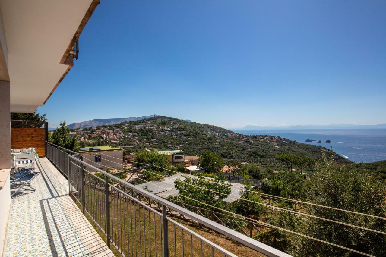 Geca'S House - Panoramic Sea View Studio Massa Lubrense Kültér fotó