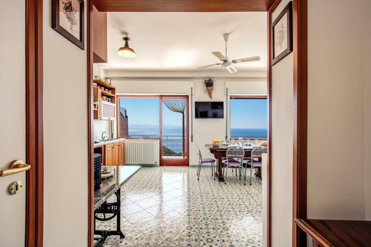 Geca'S House - Panoramic Sea View Studio Massa Lubrense Kültér fotó