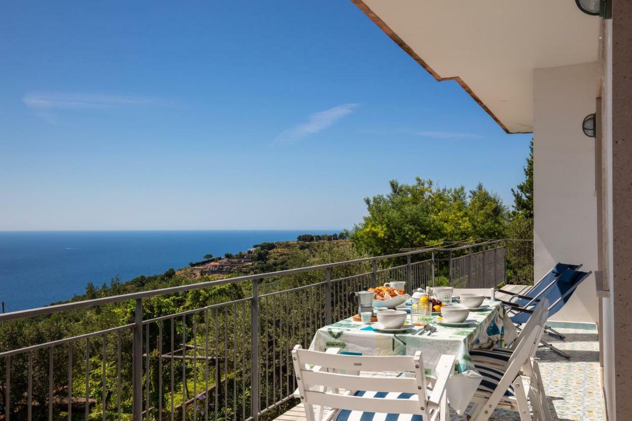 Geca'S House - Panoramic Sea View Studio Massa Lubrense Kültér fotó
