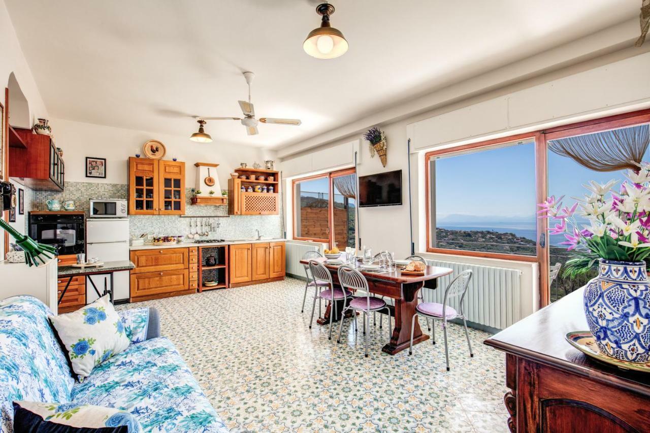 Geca'S House - Panoramic Sea View Studio Massa Lubrense Kültér fotó