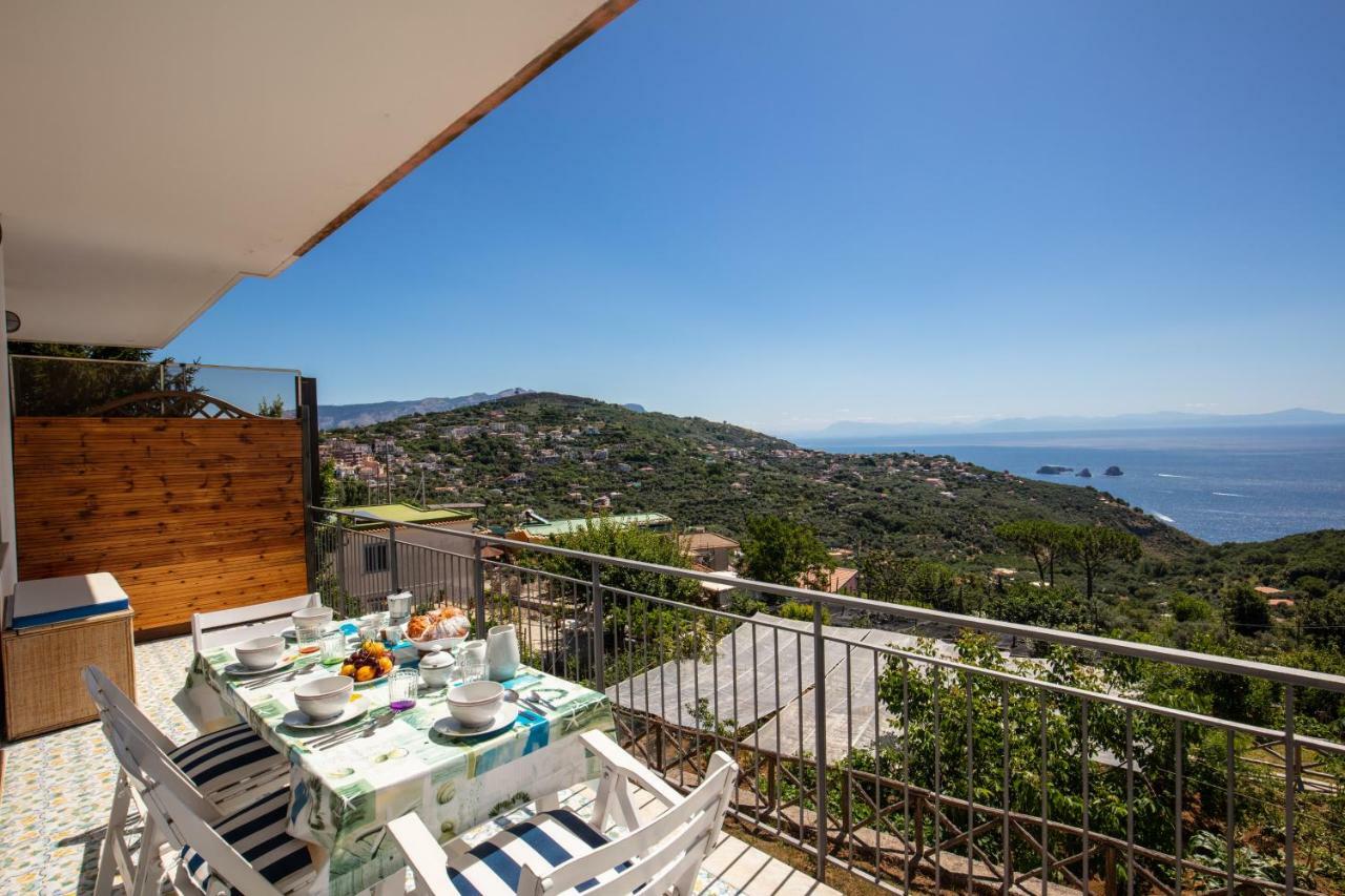 Geca'S House - Panoramic Sea View Studio Massa Lubrense Kültér fotó